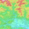 Montagut i Oix topographic map, elevation, terrain