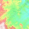 Santa Cruz topographic map, elevation, terrain