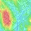 Hope Valley topographic map, elevation, terrain