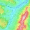 Brandon topographic map, elevation, terrain