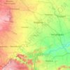 Nalgonda topographic map, elevation, terrain