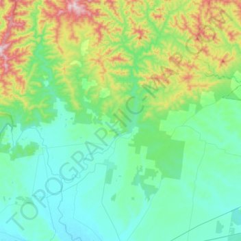 Briagolong topographic map, elevation, terrain