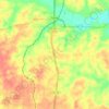 Pollock topographic map, elevation, terrain