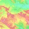 Adilabad topographic map, elevation, terrain