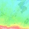 Cossé-d'Anjou topographic map, elevation, terrain