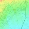 Povegliano Veronese topographic map, elevation, terrain