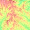Jackson Parish topographic map, elevation, terrain