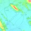 Finiq topographic map, elevation, terrain
