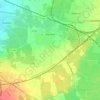 Manduel topographic map, elevation, terrain