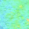 Vadavukode topographic map, elevation, terrain