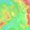 La Baffe topographic map, elevation, terrain