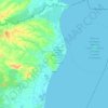 Bilwi topographic map, elevation, terrain
