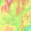 金山街道 topographic map, elevation, terrain