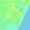 Mar Azul topographic map, elevation, terrain