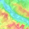 Flavigny-sur-Moselle topographic map, elevation, terrain