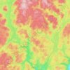 Iveland topographic map, elevation, terrain