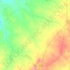 Karfi topographic map, elevation, terrain