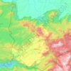 Valparai topographic map, elevation, terrain