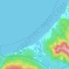 Pleasant Bay topographic map, elevation, terrain