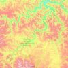 Algama River topographic map, elevation, terrain