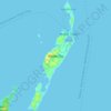 Elbow Cay topographic map, elevation, terrain