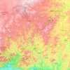 承德市 topographic map, elevation, terrain