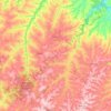 Cianorte topographic map, elevation, terrain