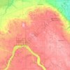 Municipality of Lorne topographic map, elevation, terrain