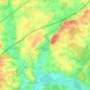 Chemiré-le-Gaudin topographic map, elevation, terrain