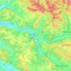 Feldstein topographic map, elevation, terrain