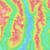 Indian Arm Provincial Park topographic map, elevation, terrain