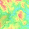 Keystone topographic map, elevation, terrain