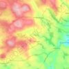 Sancreed topographic map, elevation, terrain