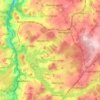 Pöhl topographic map, elevation, terrain