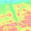 Healy topographic map, elevation, terrain