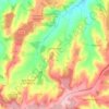 Le Renouard topographic map, elevation, terrain