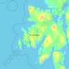 Philip Island topographic map, elevation, terrain