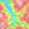 Bear River topographic map, elevation, terrain
