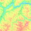 McKenzie County topographic map, elevation, terrain
