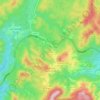 Les Adrets-de-l'Estérel topographic map, elevation, terrain