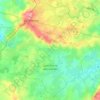 Saint-Pierre-des-Landes topographic map, elevation, terrain
