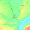 Belosavci topographic map, elevation, terrain