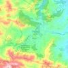 Artana topographic map, elevation, terrain