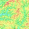 Milton topographic map, elevation, terrain
