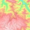 Kishuara topographic map, elevation, terrain