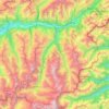 Visp topographic map, elevation, terrain