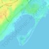 Great Kills Harbor topographic map, elevation, terrain
