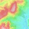Collonge-en-Charollais topographic map, elevation, terrain