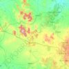 Shire of Pyrenees topographic map, elevation, terrain