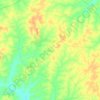 Orelope topographic map, elevation, terrain